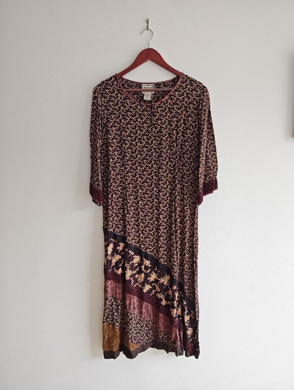 April Cornell Boho Dress. L